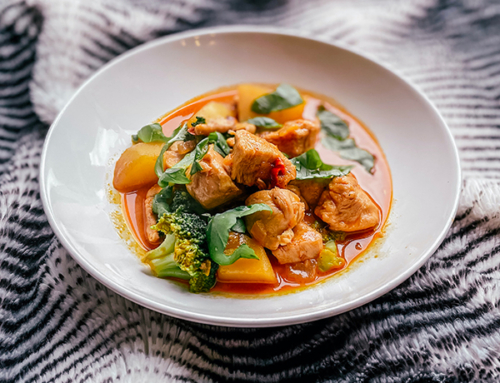 Recette – Curry aux légumes racines et poulet