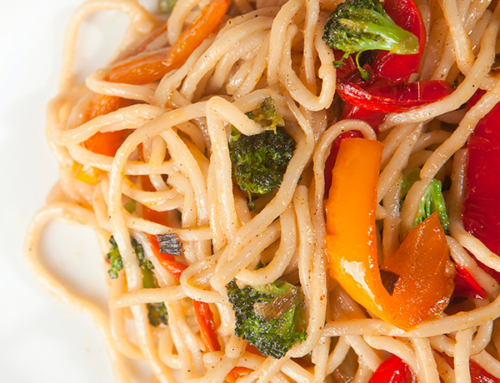 Recipe – Japanese Noodles with Vegetables
